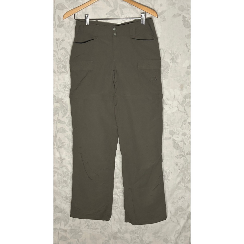 The North Face Men's Cargo Hiking Pants Khaki Zip Off Convertible Size 6